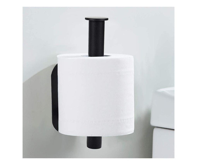 Дръжка за тоалетна хартия DERES, черна