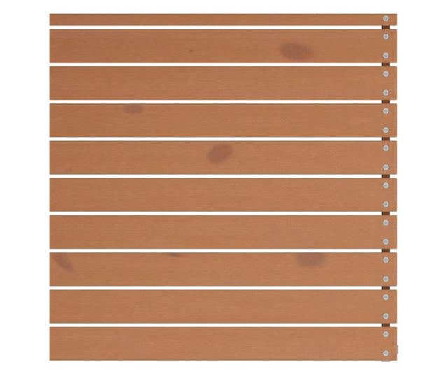 Canapele de mijloc de grădină 4 buc. maro miere lemn masiv pin