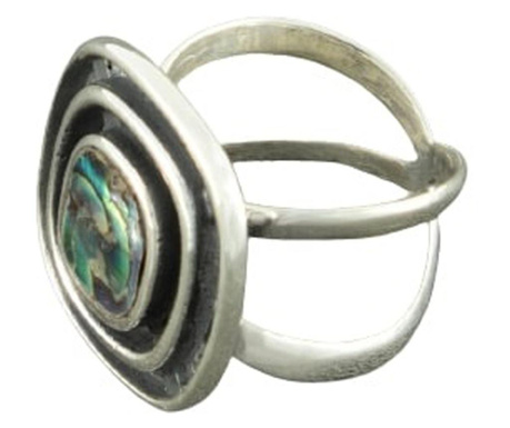 Inel de argint pentru damă "Atlantida" Sidef regal, 70 - Diametru 22.3 mm