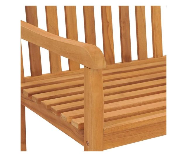 Vrtna klupa 180 cm od masivne tikovine