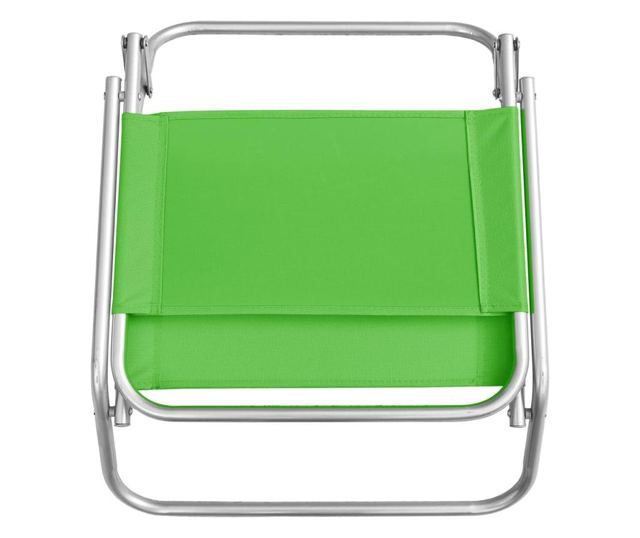 Sklopive stolice za plažu od tkanine 2 kom zelene