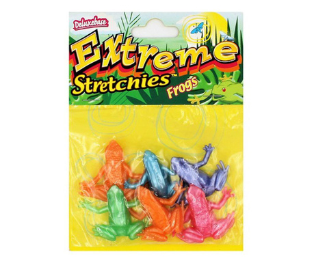 Set broscute elastice Extreme Stretchies Frogs