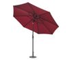 Outsunny Umbrela De Gradina Inclinabila 3x2.45m In Poliester Impermeabil, Rosu Bordeaux thumbnail 3