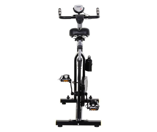 Homcom Bicicleta Fitness Rezistenta Magnetica, Inaltime 104.5-117acm,negru Si Galben