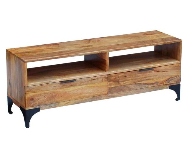 TV Komoda od Masivnog Mango Drveta 120x35x45 cm
