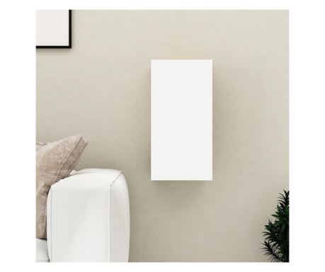 TV ormarić bijeli i boja hrasta 30,5 x 30 x 60 cm od iverice 