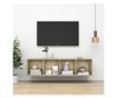 Zidni TV ormarić boja hrasta sonome 37x37x142,5 cm od iverice