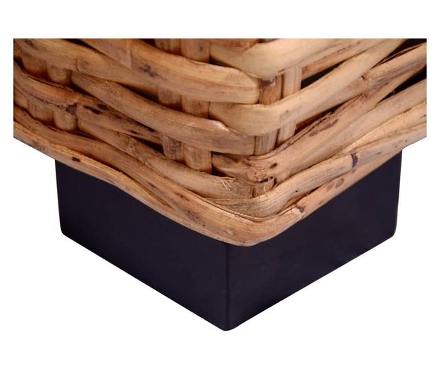 Canapea cu 3 locuri, ratan natural