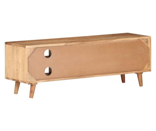 TV ormarić 115 x 30 x 39 cm od masivnog drva bagrema