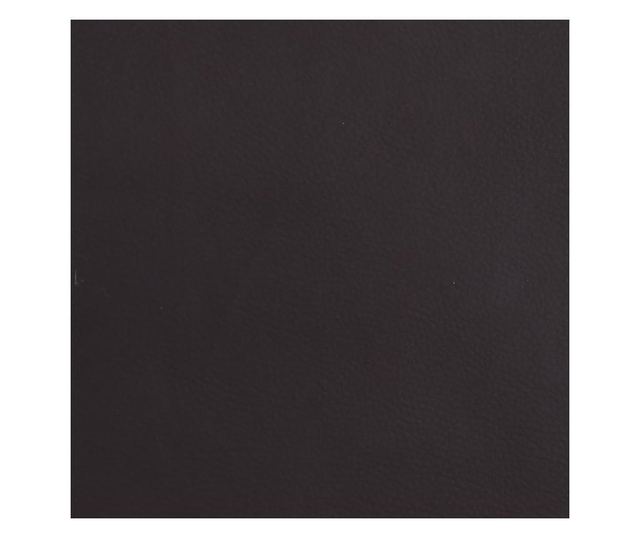 Okretni kuhinjski stolac, crn, ekološka koža