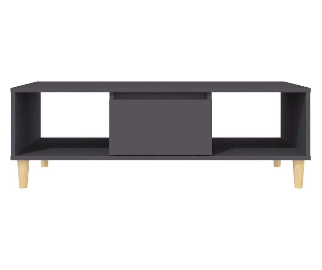 Маса за кафе, сива, 103,5x60x35 см, ПДЧ - 7