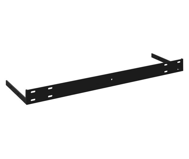 fehér MDF lebegő fali polc 120 x 23,5 x 3,8 cm