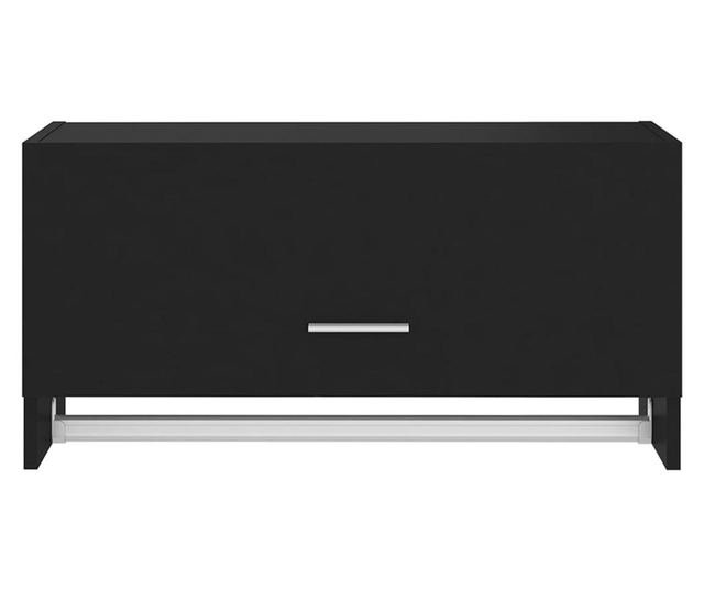 Ormar crni 70 x 32,5 x 35 cm od iverice