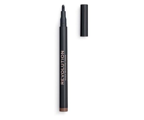 Micro Brow, Creion pentru sprancene, Medium, 1 ml, Makeup Revolution