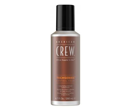 Spuma pentru par Techseries Control, 200ml, American Crew