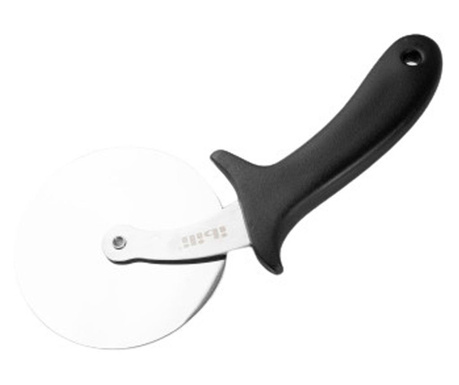 Professzionális pizzaszeletelő Ibili-Accessories, rozsdamentes acél, 10x22,5 cm, ezüst/fekete színben