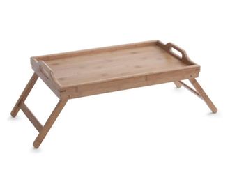 Tava servire pat, bambus, 50x30x21 cm, maro