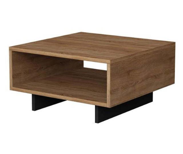 Klubska mizica Liege Oak Anthracite