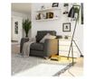 Noptiera nocna cl3 alb cu 3 sertare 60cm