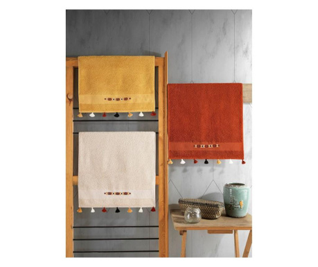 Комплект кърпи за ръце Cotton Box, Asorti, памук, 400 gr/m², многоцветен