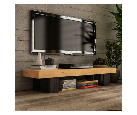 Comoda TV Gauge Concept, lemn masiv, lemn