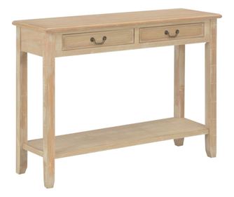 Konzolos asztal, 110 x 35 x 80 cm, fa