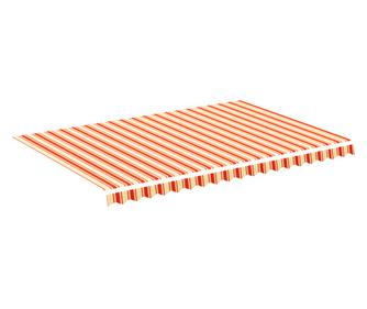 Panza de rezerva copertina, galben si portocaliu, 4,5x3 m