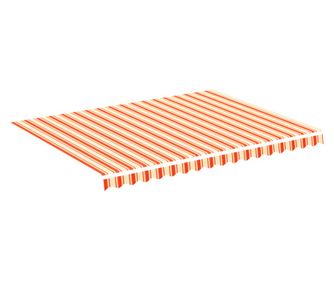 Panza de rezerva copertina, galben si portocaliu, 4x3 m