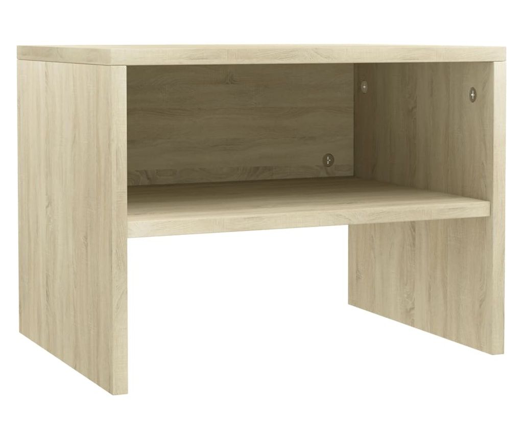 Noćni ormarić od iverice boja hrasta sonome 40 x 30 x 30 cm 