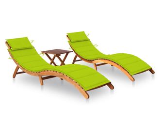 Akc tmrfbl kszlt 2 db napozgy asztallal s prnkkal