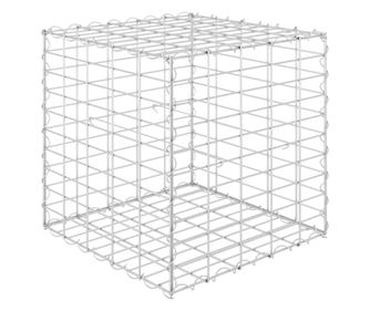 Συρματοκιβώτιο Κύβος 50 x 50 x 50 εκ. από Ατσάλινο Σύρμα