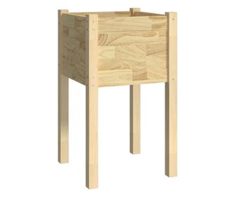 Ζαρντινιέρα 40 x 40 x 70 εκ. από Μασίφ Ξύλο Πεύκου