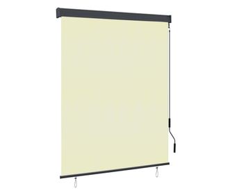 Външна ролетна щора, кремава, 140 x 250 cm