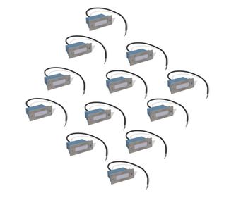 LED vgradne svetilke 12 kosov 44x111x56 mm