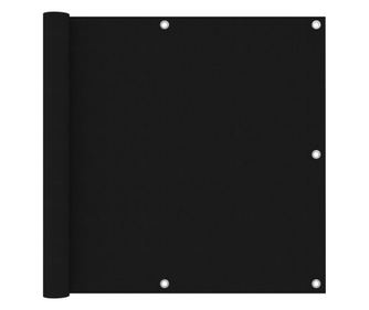 Balkonvd, fekete, 90 x 400 cm, oxford szvet