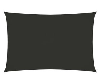 Antracit napellenz, 6x8 m, tglalap alak oxford szvet