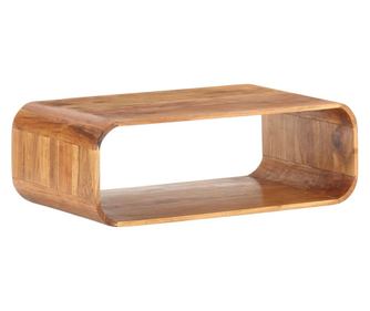 Stolić za kavu, 90x50x30 cm, masivno drvo akacije