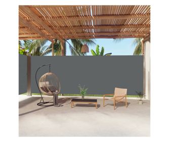 Retractable oldalfal, antracit, 220x1000 cm