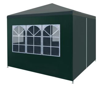 zöld partisátor 3 x 3 m