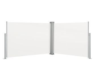 Uvlačiva bočna tenda 120 x 1000 cm krem