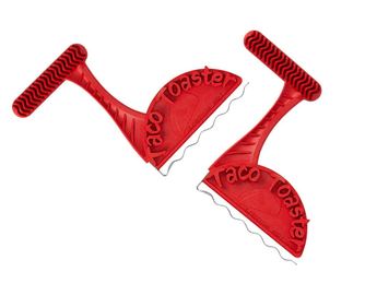 Set 2 accesorii Instant Taco, pentru prajitorul de paine, materiale de calitate, usor de utilizat, rosu, 13 cm, Doty