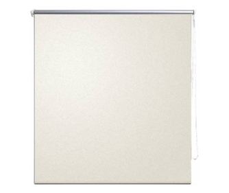 Roleta za okna 160 x 230 cm umazano bela