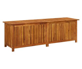 Ladă de depozitare grădină, 175x50x58 cm, lemn masiv de acacia