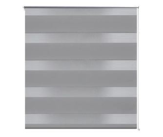 Roleta vzor zebra, 50 x 100 cm, sivá