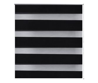 Rolo crne zavjese sa zebrastim linijama 50 x 100 cm