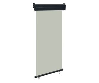 Balkonska bočna tenda 100 x 250 cm siva