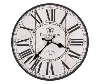 vintage stílusú London mintás falióra 30 cm