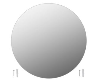 Zidno ogledalo 50 cm okruglo stakleno