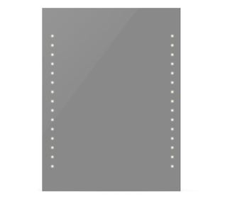 Zidno Ogledalo za kupaonicu s LED svjetlom 60 x 80 cm (D x Š)
