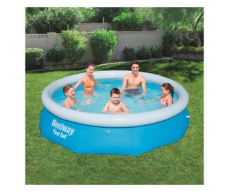 Bestway Fast Set felfújható medence, 305 x 76 cm, kerek, 57266